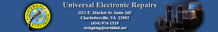 Universal
              Electronic Repairs Header